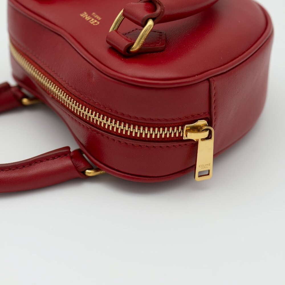 Celine Medium Heart Top Handle Micro Bag w/ Entrupy COA - Picture 8 of 12